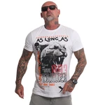 YAKUZA T-Shirt Wildcat Weiß/Rot/Creme/Dunkelrot/Rosa