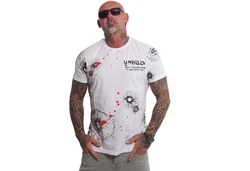 YAKUZA T-Shirt Woof Orange/Weiß/Rot