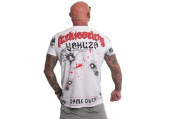 YAKUZA T-Shirt Woof Orange/Weiß/Rot