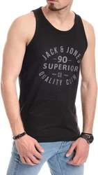 Jack & Jones Tanktop mit Print (2er-Pack) Schwarz/Lila/Grün