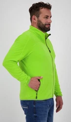 DEPROC Active Fleecejacke KIRKVALE MEN II CS Grün