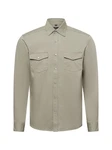 Nils Sundström Outdoorhemd Khaki/Dunkelgrün