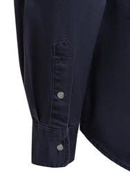 Nils Sundström Outdoorhemd Dunkelblau/Blau