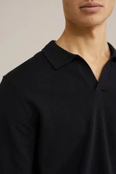 WE Fashion Poloshirt Dunkelblau/Schwarz