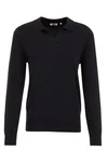 WE Fashion Poloshirt Dunkelblau/Schwarz
