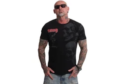Yakuza T-Shirt Skull Awakening Dunkelrot/Rot/Grau