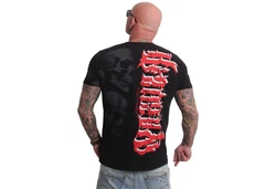 Yakuza T-Shirt Skull Awakening Dunkelrot/Rot/Grau