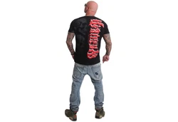 Yakuza T-Shirt Skull Awakening Dunkelrot/Rot/Grau