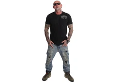 YAKUZA T-Shirt Things Grau/Dunkelrot/Schwarz/Rot/Gelb
