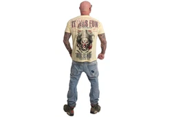 YAKUZA T-Shirt Things Gelb/Beige/Khaki/Creme/Gold