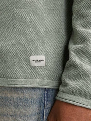 Jack & Jones Rundhalspullover JJEHILL KNIT CREW NECK pastellgrn