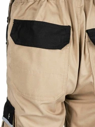 TMG International Arbeitslatzhose Beige/Khaki/Braun