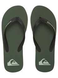 Quiksilver Molokai Sandale Grün/Dunkelgrün/Türkis/Gelb