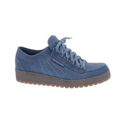 Rainbow Halbschuh 9804, Denim, Velourleder, SOFT AIR Technolo Schnrschuh