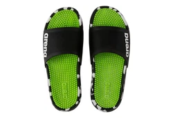 Arena Marco Badeschuhe Badepantolette Grün/Creme/Neonfarben