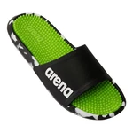 Arena Marco Badeschuhe Badepantolette Grün/Creme/Neonfarben
