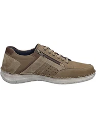 Josef Seibel Sneaker New Anvers 87 Herren Schnürschuh Beige/Khaki/Braun