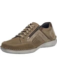Josef Seibel Sneaker New Anvers 87 Herren Schnürschuh Beige/Khaki/Braun
