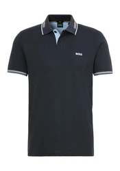 BOSS GREEN Poloshirt Paul mit Polokragen grün