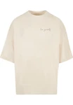 Merchcode T-Shirt Love Yourself Huge Tee Beige/Khaki/Weiß/Braun