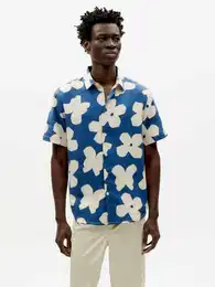 Kurzarmhemd Seersucker Tom Shirt
