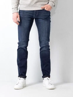 Petrol Industries Slim-fit-Jeans Seaham Classic Dunkelblau/Blau