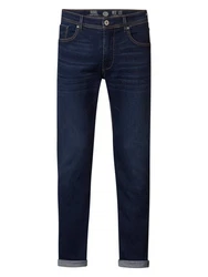Petrol Industries Regular Tapered Fit Jeans Russel Dunkelblau/Blau