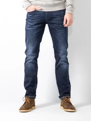 Petrol Industries Regular-fit Jeans Regular Tapered Fit Russel Dunkelblau