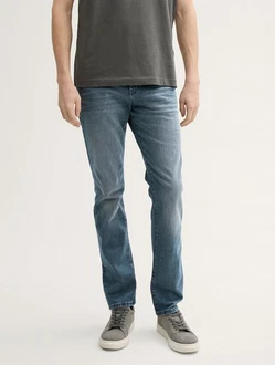 TOM TAILOR Slim-fit Jeans TTJOSH Regular Slim Jeans Blau/Grau