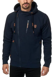 Indicode Strickpullover Elm Dunkelblau