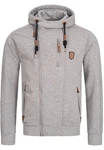 Indicode Strickpullover Elm Grau/Hellgrau