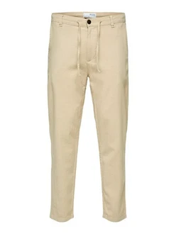 SELECTED HOMME Chinohose SLHCOMFORT-BRODY LINEN