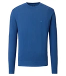 Redmond Strickpullover Uni Blau/Dunkelblau
