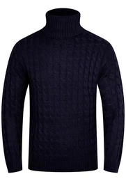 Rollkragenpullover S2RECIFE Herren Grobstrick Pulli Rollkragen Rolli Winterpullover