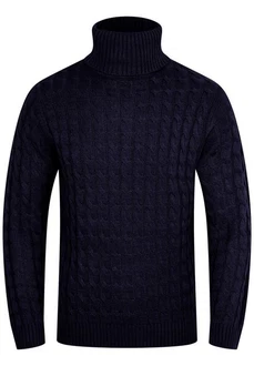 SOULSTAR Rollkragenpullover S2RECIFE Herren Rolli Dunkelblau/Blau/Hellblau
