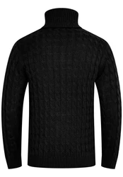 SOULSTAR Rollkragenpullover S2RECIFE Herren Rolli Schwarz