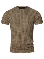 Indicode T-Shirt INJude Khaki/Dunkelgrün/Braun/Beige