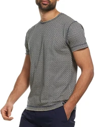 Indicode T-Shirt INJude Beige/Grau/Braun/Dunkelgrau/Khaki