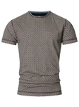 Indicode T-Shirt INJude Beige/Grau/Braun/Dunkelgrau/Khaki