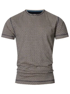 Indicode T-Shirt INJude Beige/Grau/Braun/Dunkelgrau/Khaki
