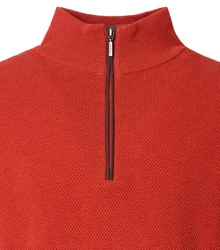 Redmond Strickpullover Troyer Rot/Orange