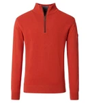 Redmond Strickpullover Troyer Rot/Orange