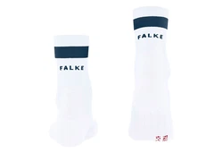 FALKE Ergonomic Fitness Lauf Socken Herren Dunkelblau/Weiß/Creme/Grau/Rot