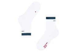 FALKE Ergonomic Fitness Lauf Socken Herren Dunkelblau/Weiß/Creme/Grau/Rot