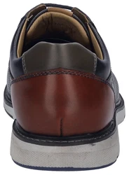 Josef Seibel Stuart 02 Schnürschuh Dunkelblau/Hellblau/Blau/Braun