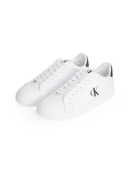 Calvin Klein Jeans 3 CUPSOLE PU Plateausneaker Weiß/Grün/Dunkelgrün/Türkis