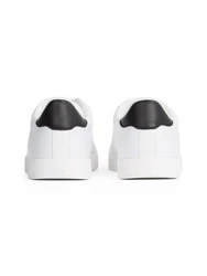 Calvin Klein Jeans 3 CUPSOLE PU Plateausneaker Weiß/Grün/Dunkelgrün/Türkis