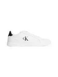 Calvin Klein Jeans 3 CUPSOLE PU Plateausneaker Weiß/Grün/Dunkelgrün/Türkis
