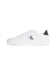 Calvin Klein Jeans 3 CUPSOLE PU Plateausneaker Weiß/Grün/Dunkelgrün/Türkis