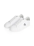 Calvin Klein Jeans 3 CUPSOLE PU Plateausneaker Weiß/Grün/Dunkelgrün/Türkis